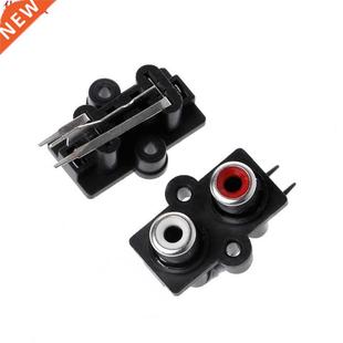 Jack Femal Mount Stereo Audio Position PCB RCA Video Pcs
