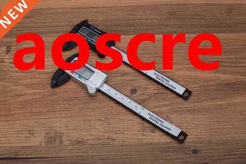 100mm Dgtal Verner Calper 4nch Electronc LCD Plastc C