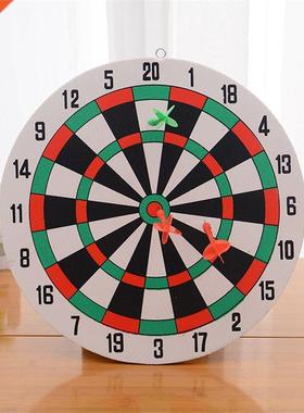 Diameter 29.5cm Darts Target +3 Darts Wall-mounted Two-sided