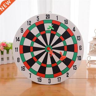 Diameter 29.5cm Darts Target +3 Darts Wall-mounted Two-sided