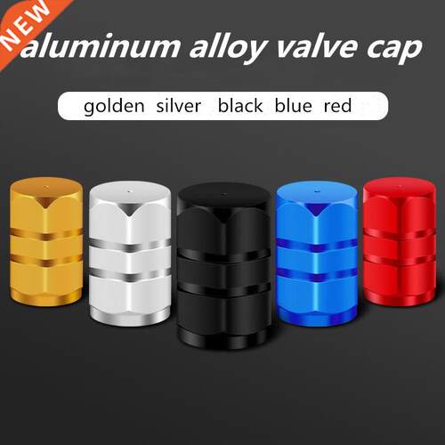 4pcs Aluminum Alloy Car Wheel Tire Valve Caps Tyre Rim Stem