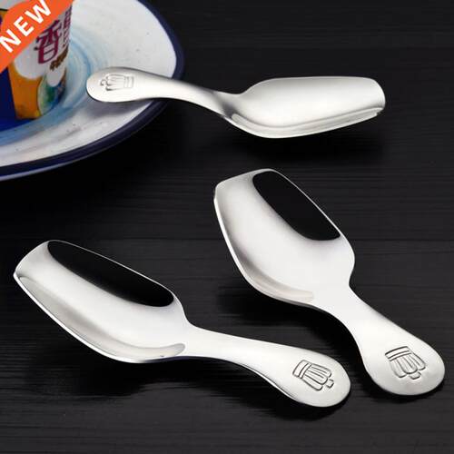 1pcs Stainless Steel Coffee Spoon Short Handle Tea Spoons Ki
