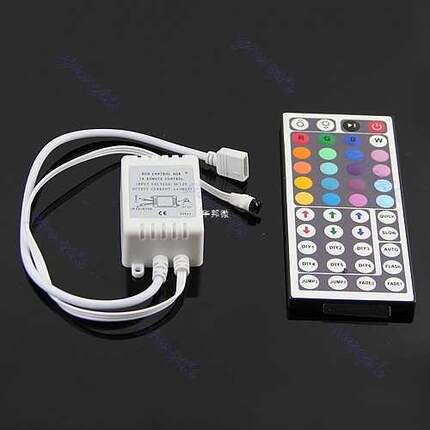 IR Remote Controller Wireless 3/24/44 Keys 适用于 3528 5050