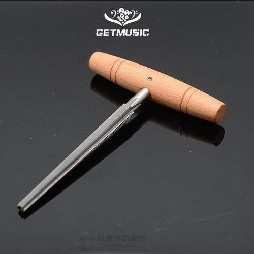 Violin Viola Peg Hole Reamer 1:0 Taper Wood Handle for Luth
