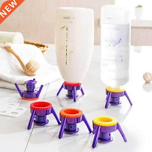 3PCS Bottle Stand Cap Kit Set Easy Pour Out Thick Liquid Bot