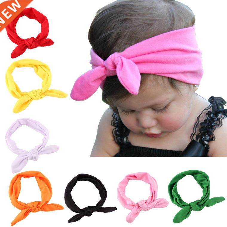 Headband Rabbit Bow Ear Hairband Headwear Cute Kids Girls