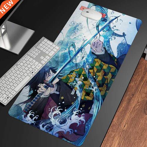 XL Anime Demon Slayer Mousepad HD Printing Computer Gamers L
