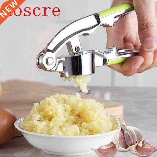stainless Steel Kitchen Accessories Garlic Presses Alloy Cru