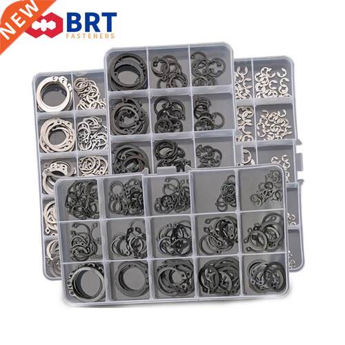 Shaft Retaining Combination C- Circlip Elastic Snap Ring E