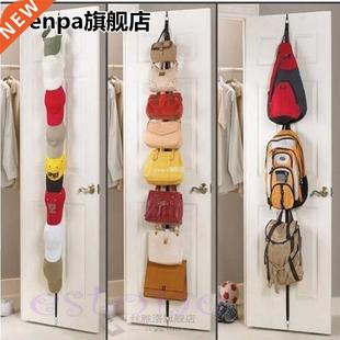 Adjustable Over Door Straps Hanger Hat Bag Coat Clothes Rack