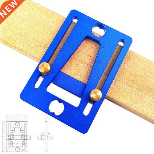 Dovetail Ruler 1:7 Dovetail Scribe Line Planner Crossed Tem