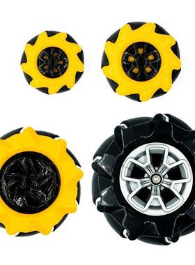 48mm 60mm 80mm 97mm High Hardness Plastic Mecanum Wheel Omni