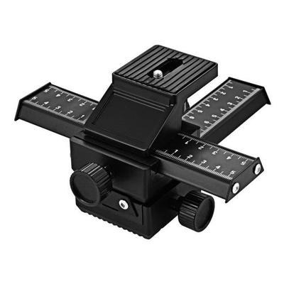 Pro 4 Way Magnesium Alloy Macro-Focusing Rail Slider Close-u