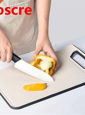 1PCS Cutting Board Wheat Straw Vegetable Meat Chopping Board