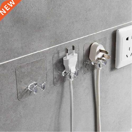 Transparent Wall Storage Hook Useful Wall Hangers Hooks Powe