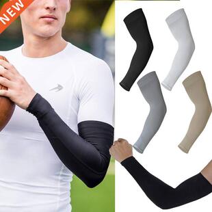 4 Pars Unsex Coolng Arm Sleeves Cover Cyclng Runnng UV