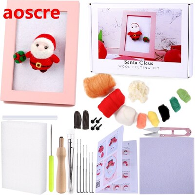 Christmas Needle Felting Kit Needle Felting Beginner With Ph