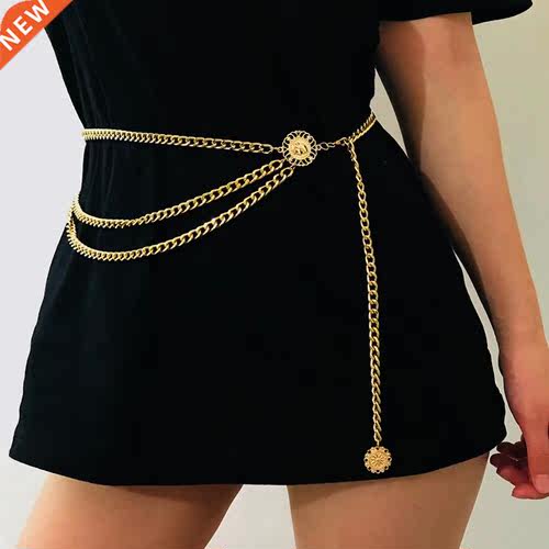 Bohemian Retro Style Multilayer Alloy Waist Chain Body Chain
