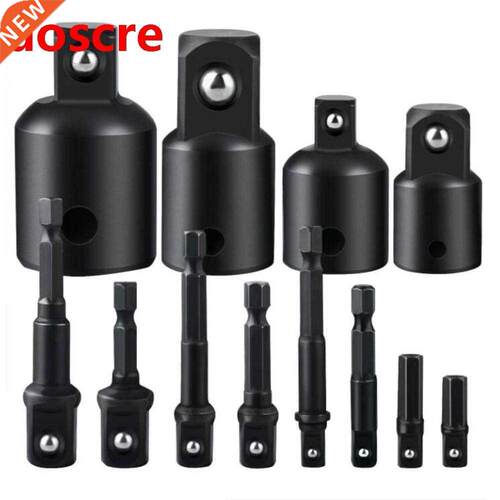12pcs/set Socket Adapter Hex Drill Nut Driver Power Shank Co