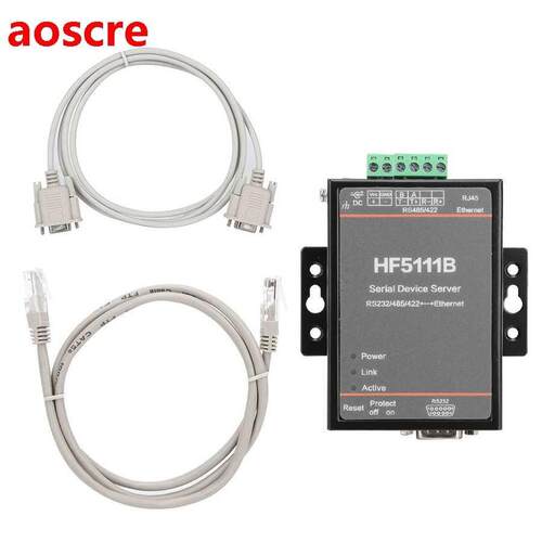 HF-5111 Serial Server 3 in 1 RJ45 RS232/RS485/RS422 to Ethe