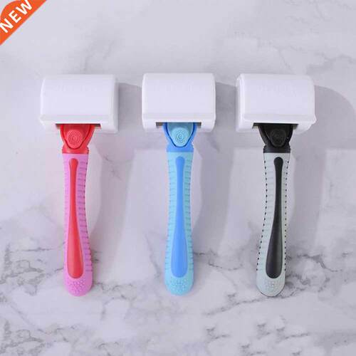 Men	s Sticky Razor Holder Plastic Razor Toothbrush Rack B