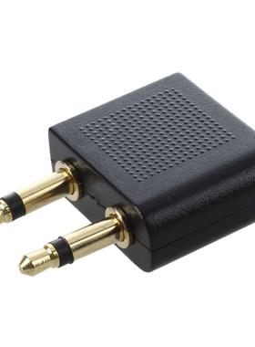 3.5 mm x 3,5 mm Aircraft Airline Travel Headphone Jack audio