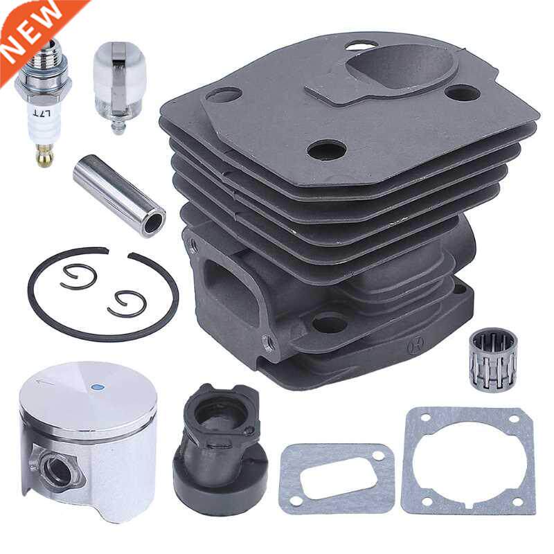 44MM Nikasil Plated Chainsaw Cylinder Piston Gasket Replacem