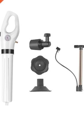 1Set High Pressure Air Drain Blaster Toilet Plunger Cleaner