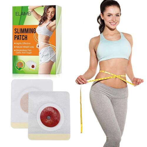 0 Pcs/ Box Lazy Belly Button Stickers Tighten The Abdomen T