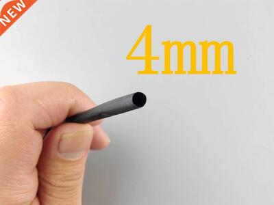 1 Meter/lot 2:1 Black 4mm Diameter Heat Shrink