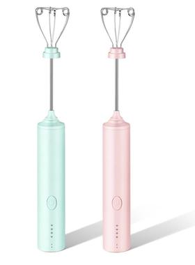 Rechargeable Coffee Mixer Cordless Electric Egg Beater Handh