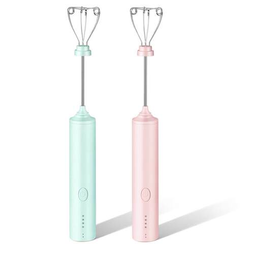 Rechargeable Coffee Mixer Cordless Electric Egg Beater Handh