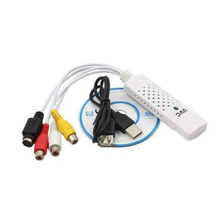 Converter Easycap Audio Video Adapter USB VHS to DVD Video C