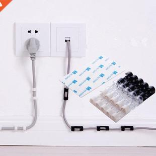 Free Shipping 20PCS Cable Organizer Clips Cable Management D
