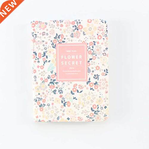 2021 year new undated South Korea cute school weekly planner