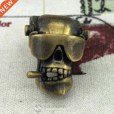 1PC Cigar Skull Retro s Oxide EDC Paracord Beads mbrella Rop