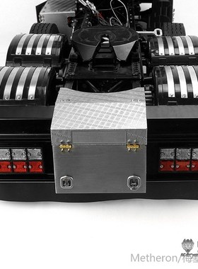 LESU Metal Taillight Toolbox 1/14 TAMIYA Scania R620 R470 RC