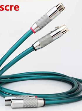 Preffair X406L Ortofon 8N OCC pure copper audio RCA intercon