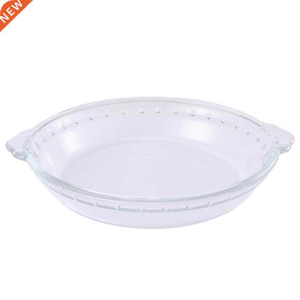 7/8/9 Inch Glass Pie Plate Pie Baking Dishes Transparent Mic