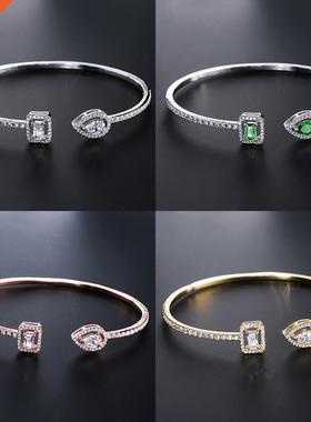 Luxury Punk Snake Butterfly Rose Gold Silver Color Adjustabl