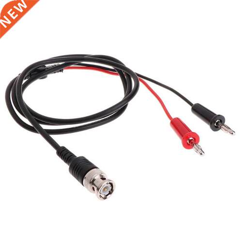 BNC Male Q9 to Dual 4mm Banana Plug with Test Leads Probe Co