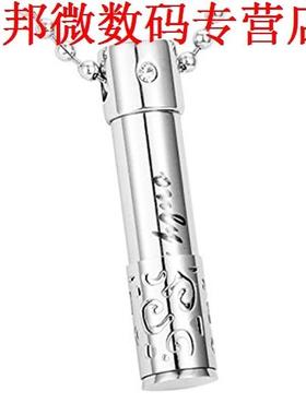 Alleen Liefde Mini Parfumflesje Hanger Ketting Gedenkteken