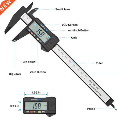 Digital Caliper Electronic Vernier Caliper 150mm Micrometer