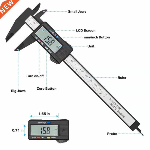 Digital Caliper Electronic Vernier Caliper 150mm Micrometer