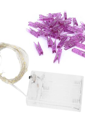 Lights with Clips IP42 Protection Grade Photo String Lights