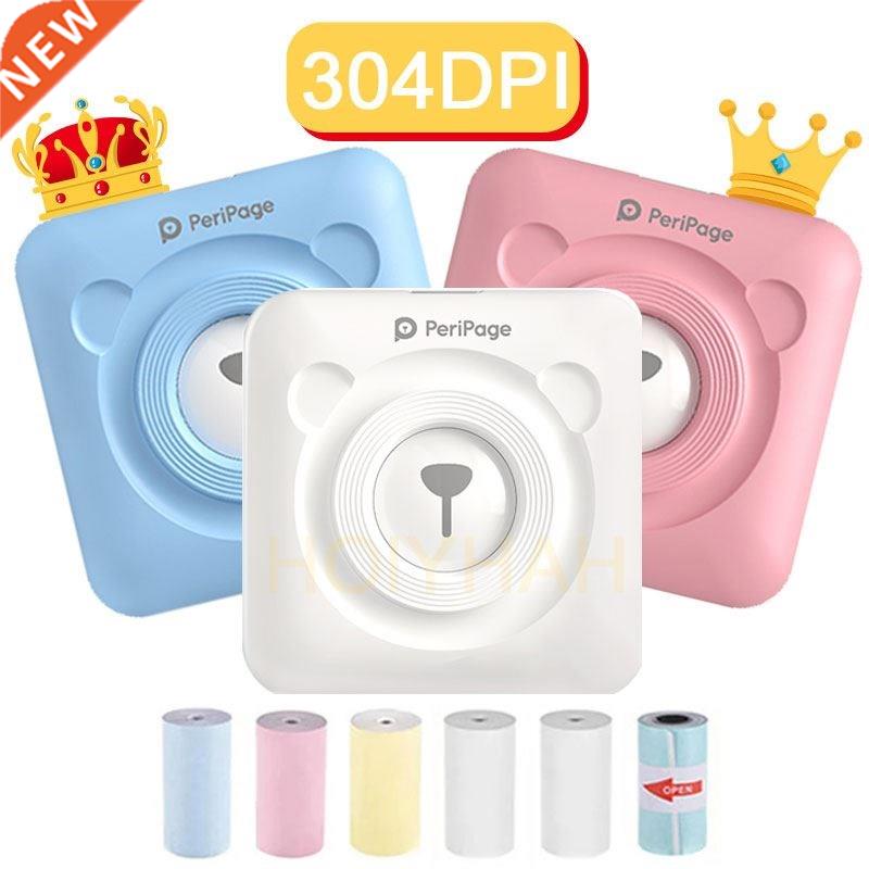 Peripage 304 Dpi Mini Draagbare Bluetooth Foto Printer Poe