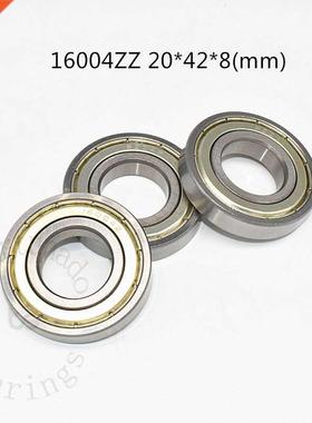 1pcs 16004ZZ 20*42*8(mm) free shipping chrome steel Metal S