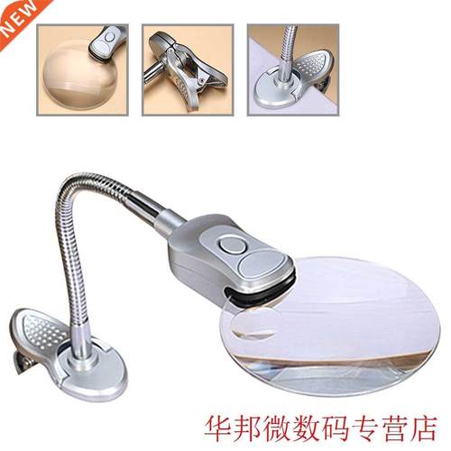 Lamp Magnfer 2X 6X Table Magnfer Clp-on Desk Table Magn