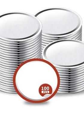 100Pcs 70/86mm Jar Lids Regular Mouth Mason Canning Lids Reu