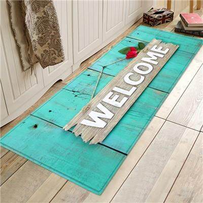 Door Entrance Mat Floor Mat Kitchen Carpet Long Non-Slip Flo